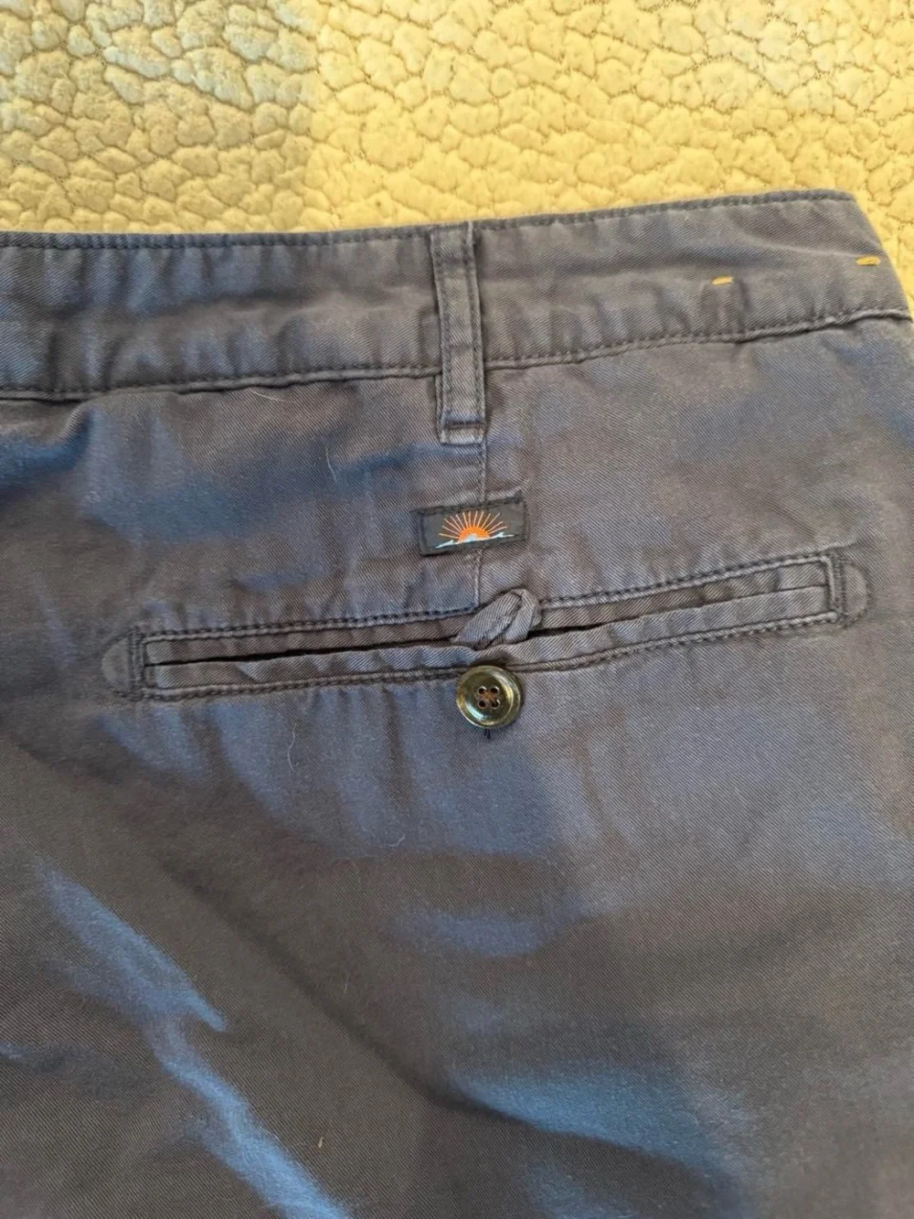 Faherty Navy Casual Shorts - SIZE 40